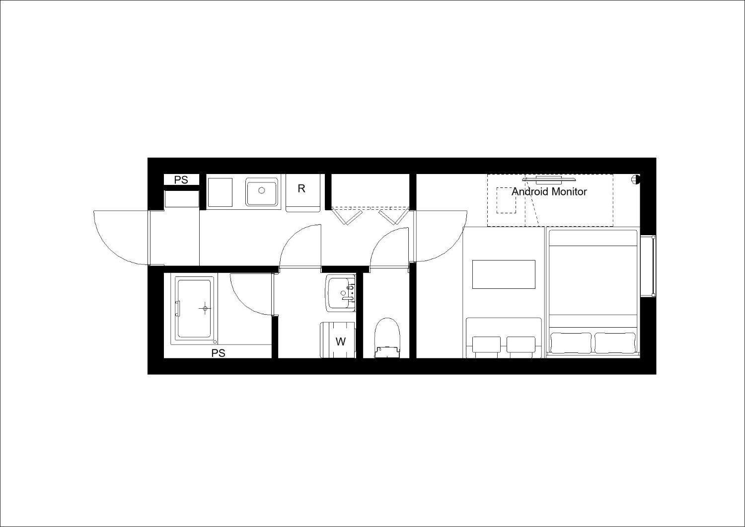 Alato Omorimachi Appartement